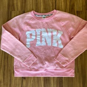 PINK pullover sweatshirt NWOT